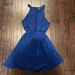 Blue dress
